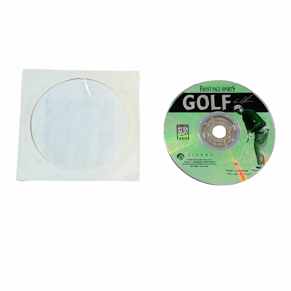 10/$25🦋 Sierra Front Page Sports GOLF 1998 Edition (Win95) PC Game